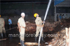 Fire mishap in plywood factorys shed at Baikampady